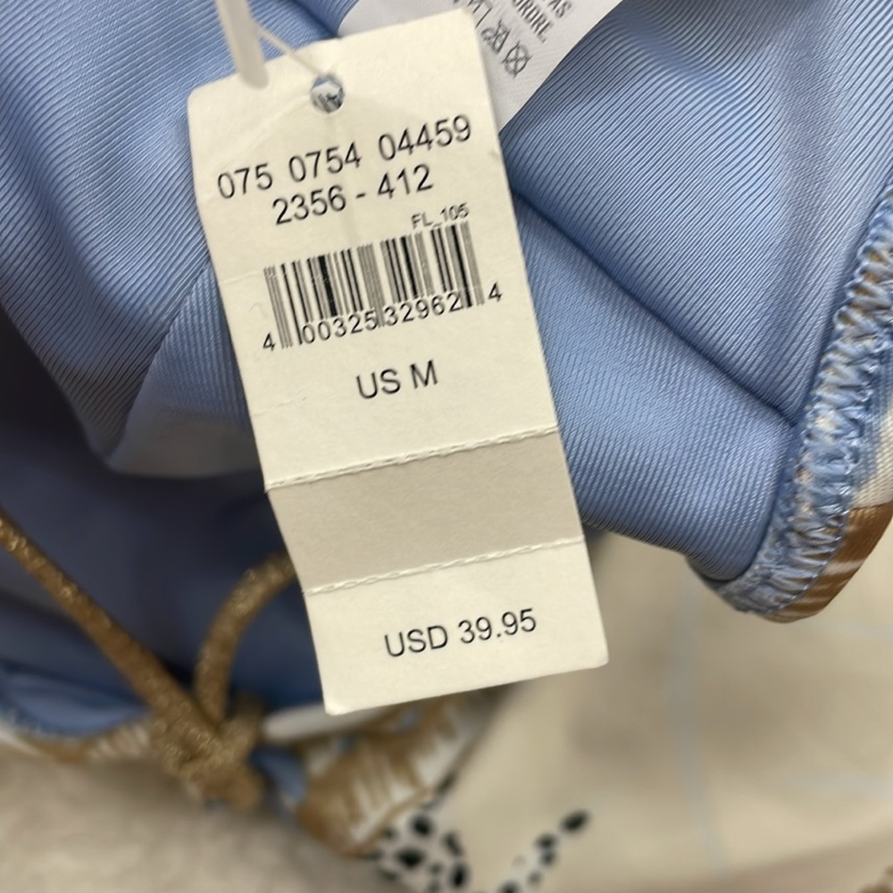 Aerie NWT Tropical Print Bandeau - Picture 5 of 7